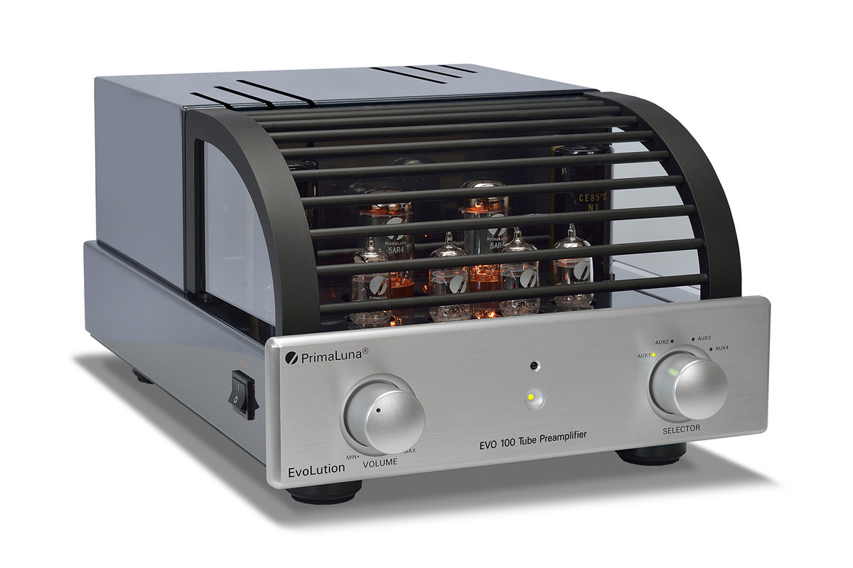 PrimaLuna EVO 100 Preamplifier Silver - przedwzmacniacz stereo
