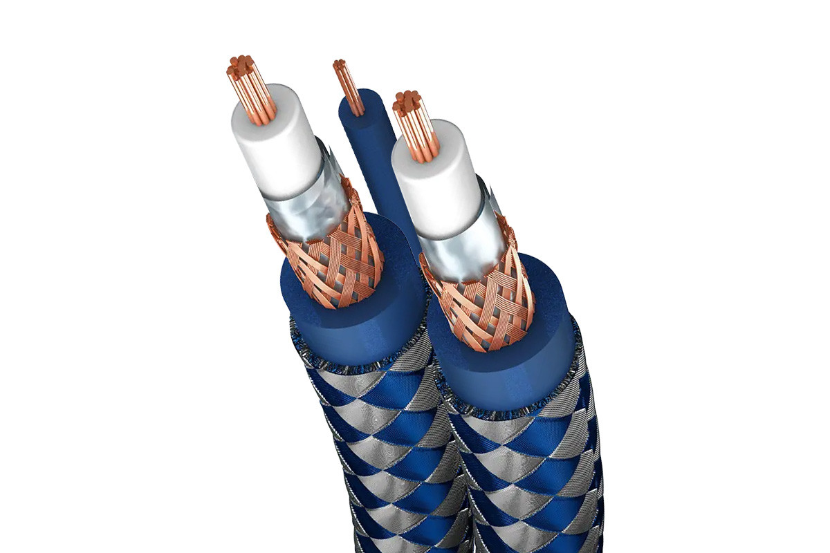 Inakustik Premium Phono - przewód 2xRCA/2xRCA | interkonekt stereo z żyłą uziemiającą o długości 1,5 m