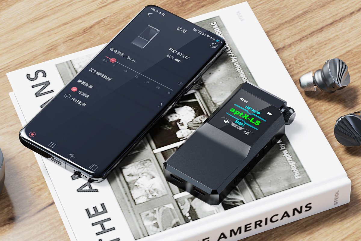 FiiO BTR17 Black - wzmacniacz słuchawkowy z przetwornikiem DAC