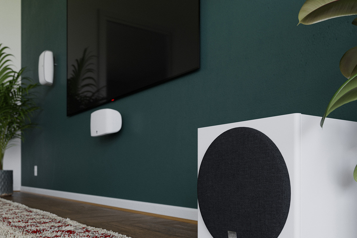 Dali Fazon SAT Iron Black - kolumny ścienne