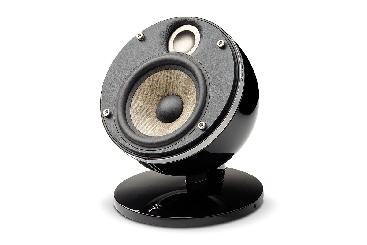 Focal Dome Flax SAT Diamond Black - kolumna podstawkowa - satelita