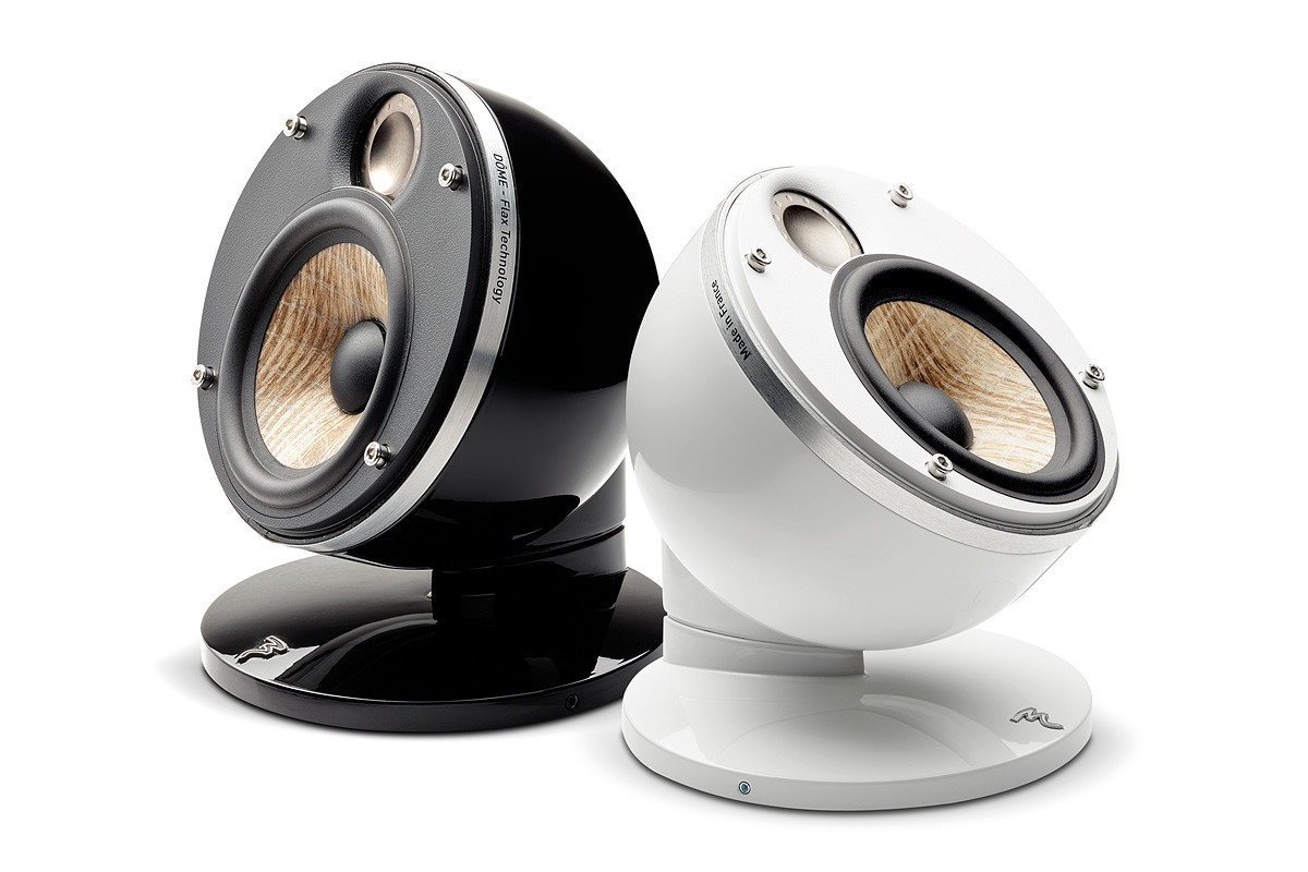 Focal Dome Flax SAT Diamond White - kolumna podstawkowa - satelita