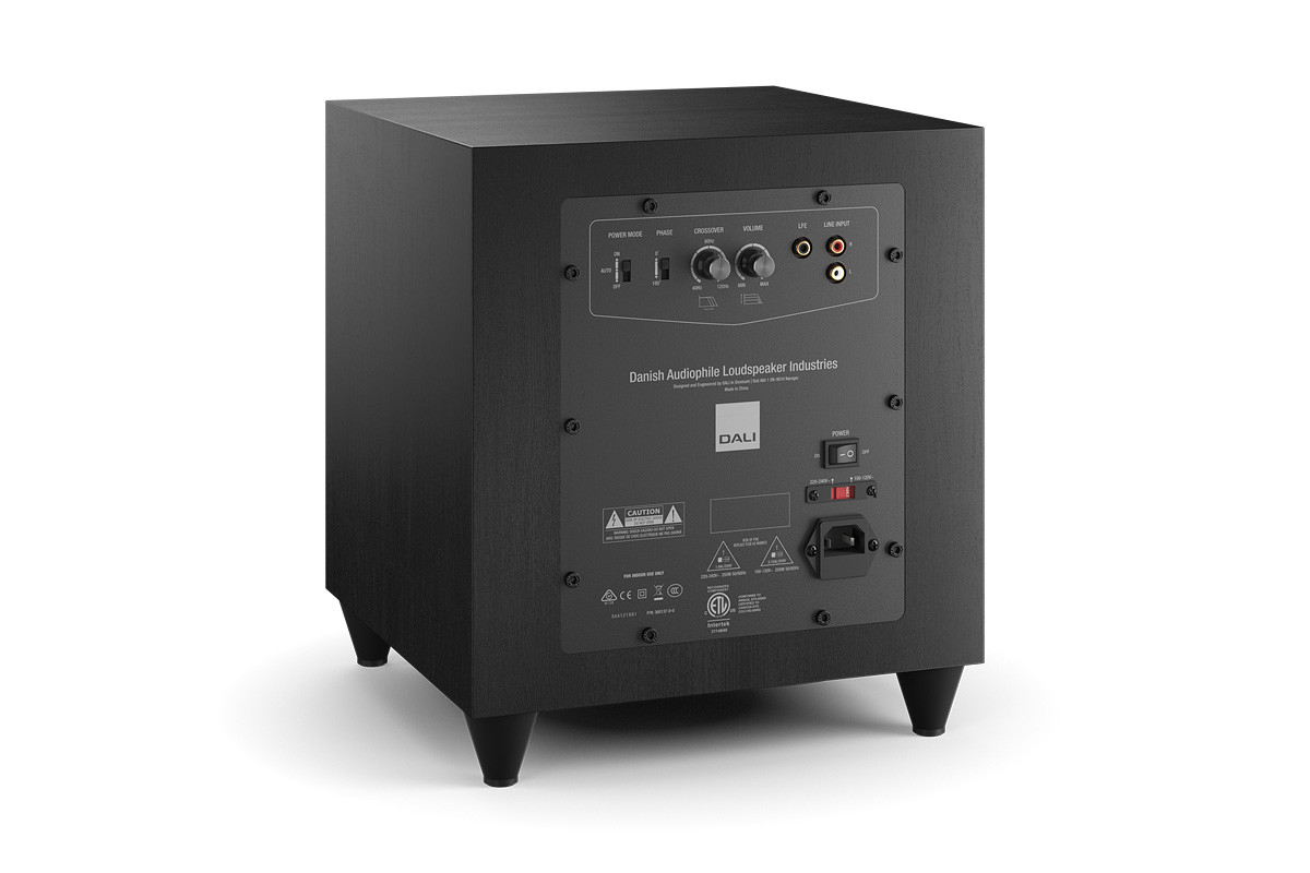 Dali SUB C-8 D Black Ash - subwoofer aktywny