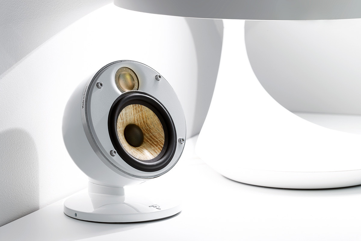 Focal Dome Flax SAT Diamond White - kolumna podstawkowa - satelita