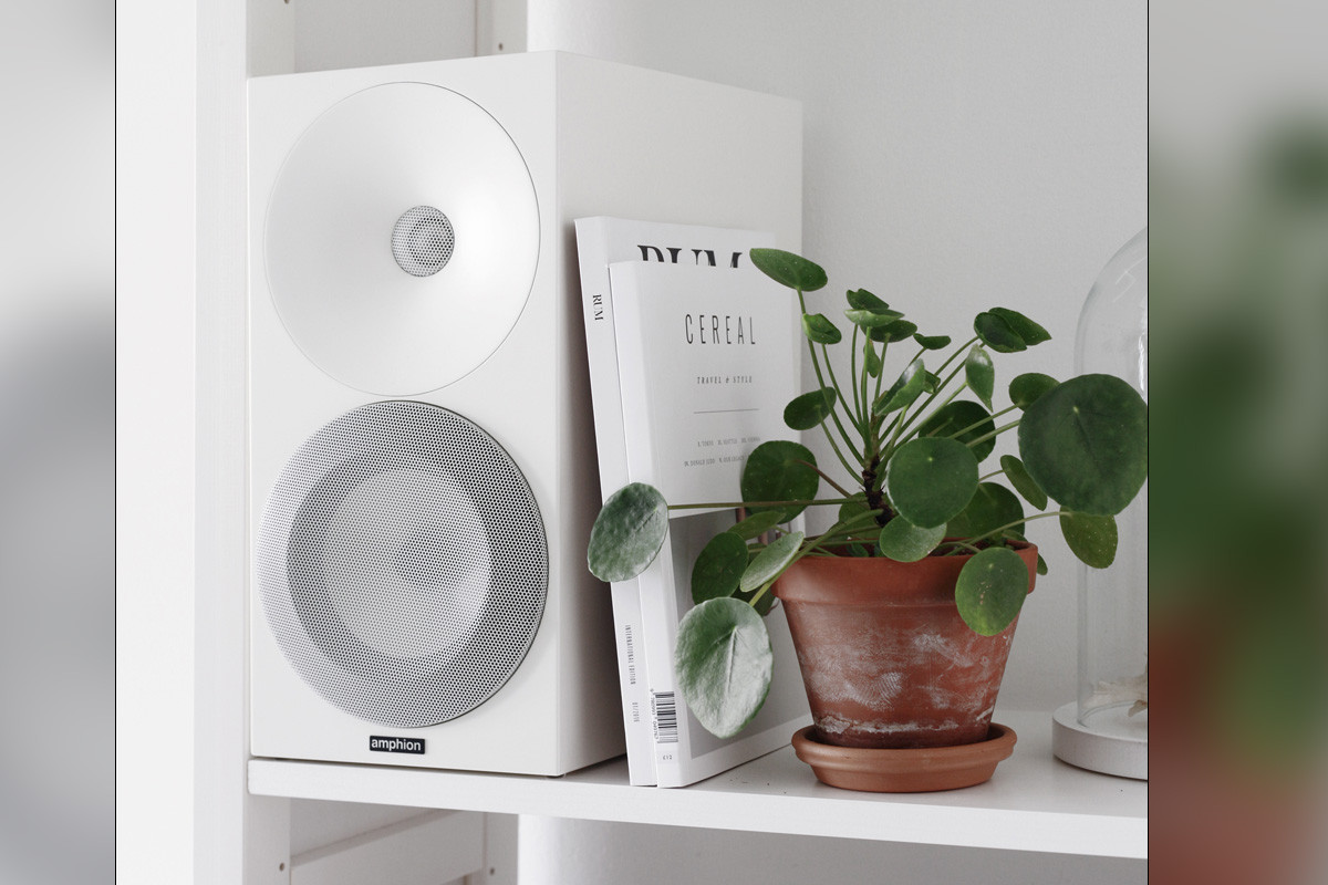 Amphion Argon 3S Black - kolumny podstawkowe