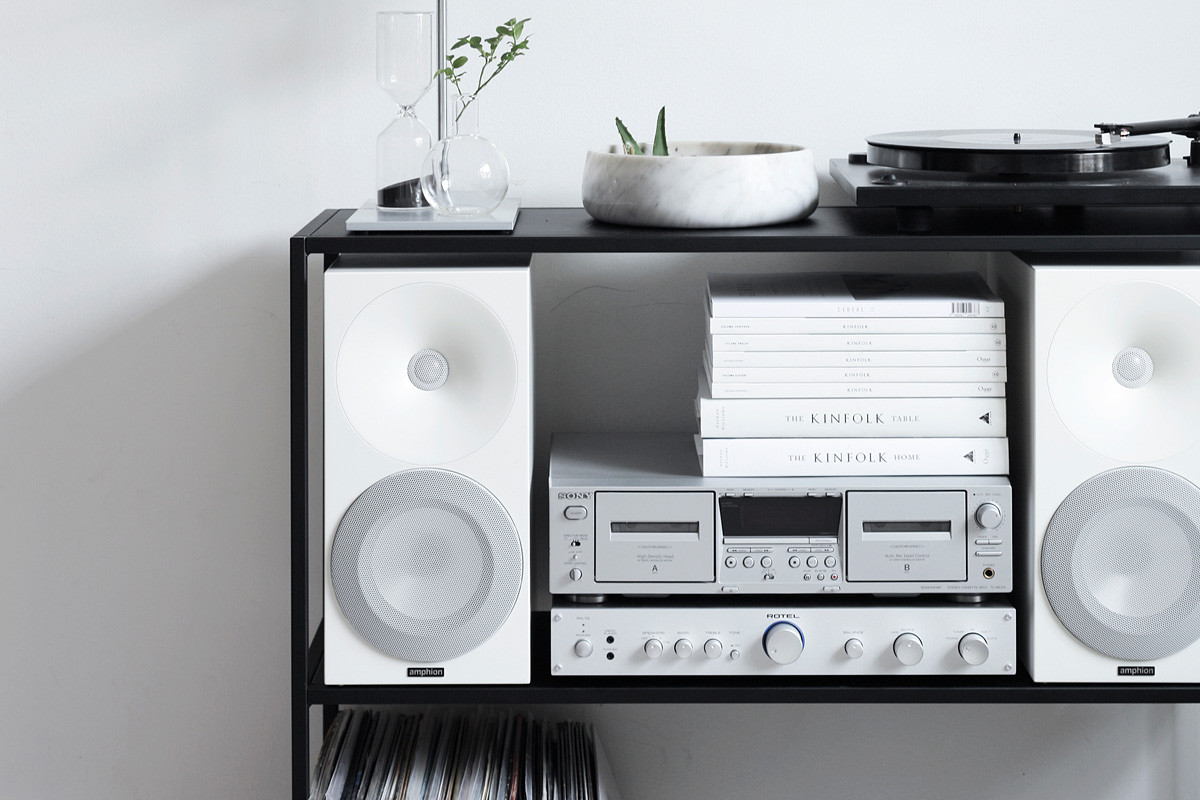 Amphion Argon 3S Black - kolumny podstawkowe