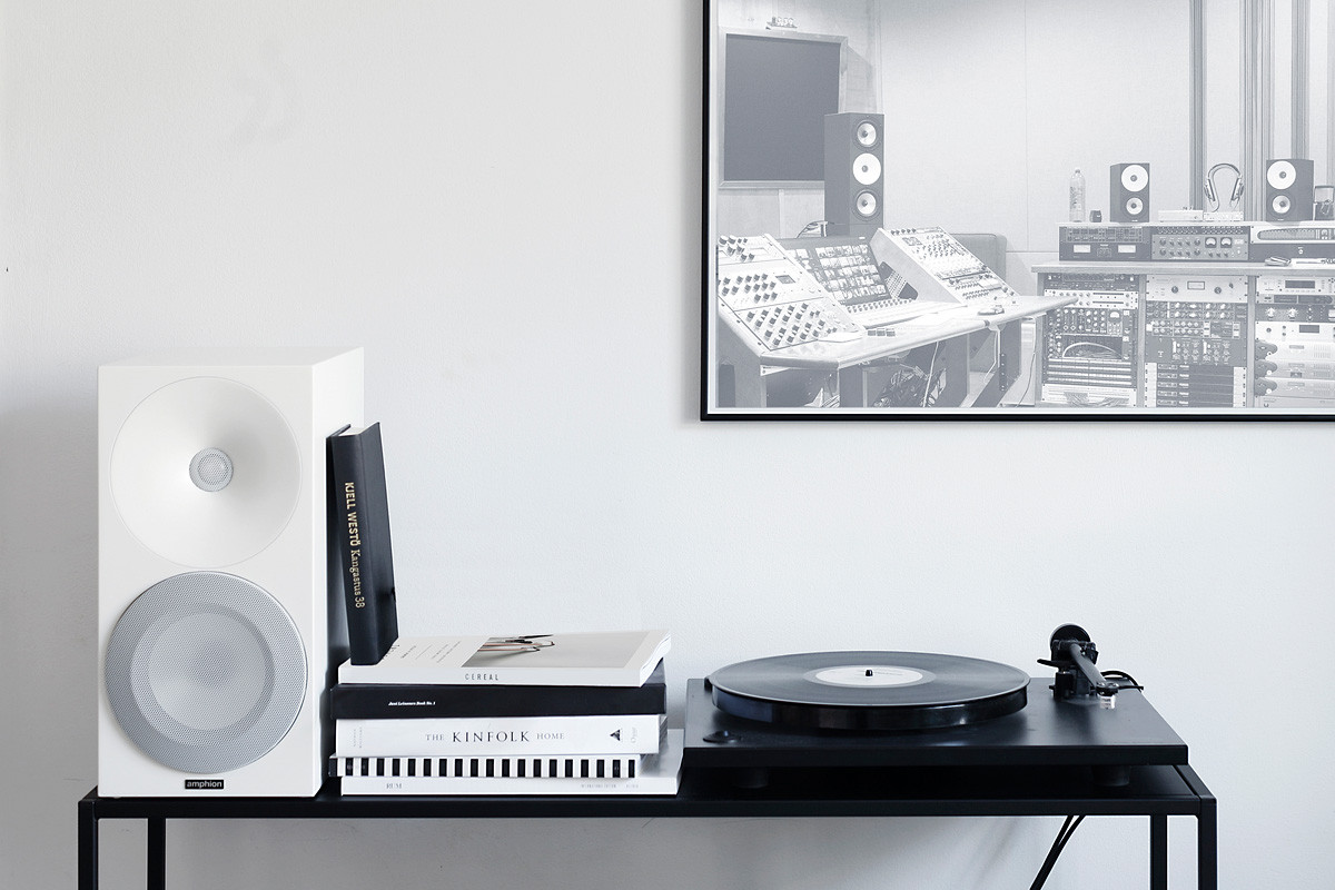 Amphion Argon 3S Full White - kolumny podstawkowe