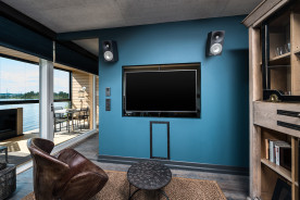 Amphion Argon 1 Walnut - kolumny podstawkowe