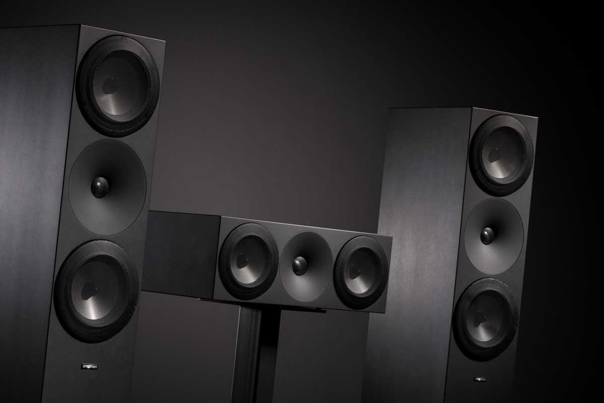 Amphion Argon 5C Black - kolumna centralna