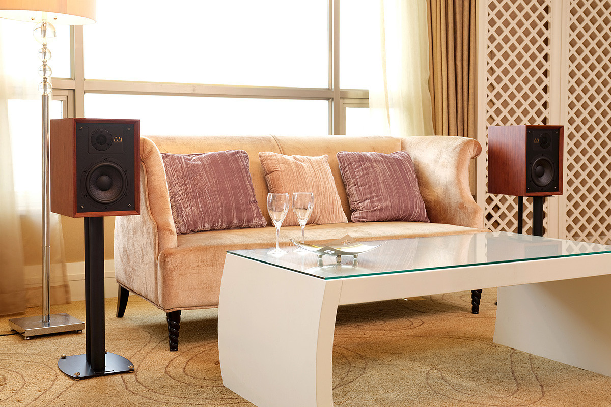 Wharfedale Denton 85th Black Oak - kolumny podstawkowe