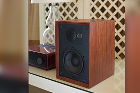 Wharfedale Denton 85th Antique Walnut - kolumny podstawkowe