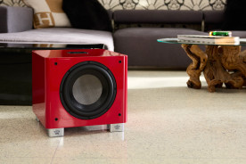 REL T/9x SE Italian Racing Red - subwoofer aktywny