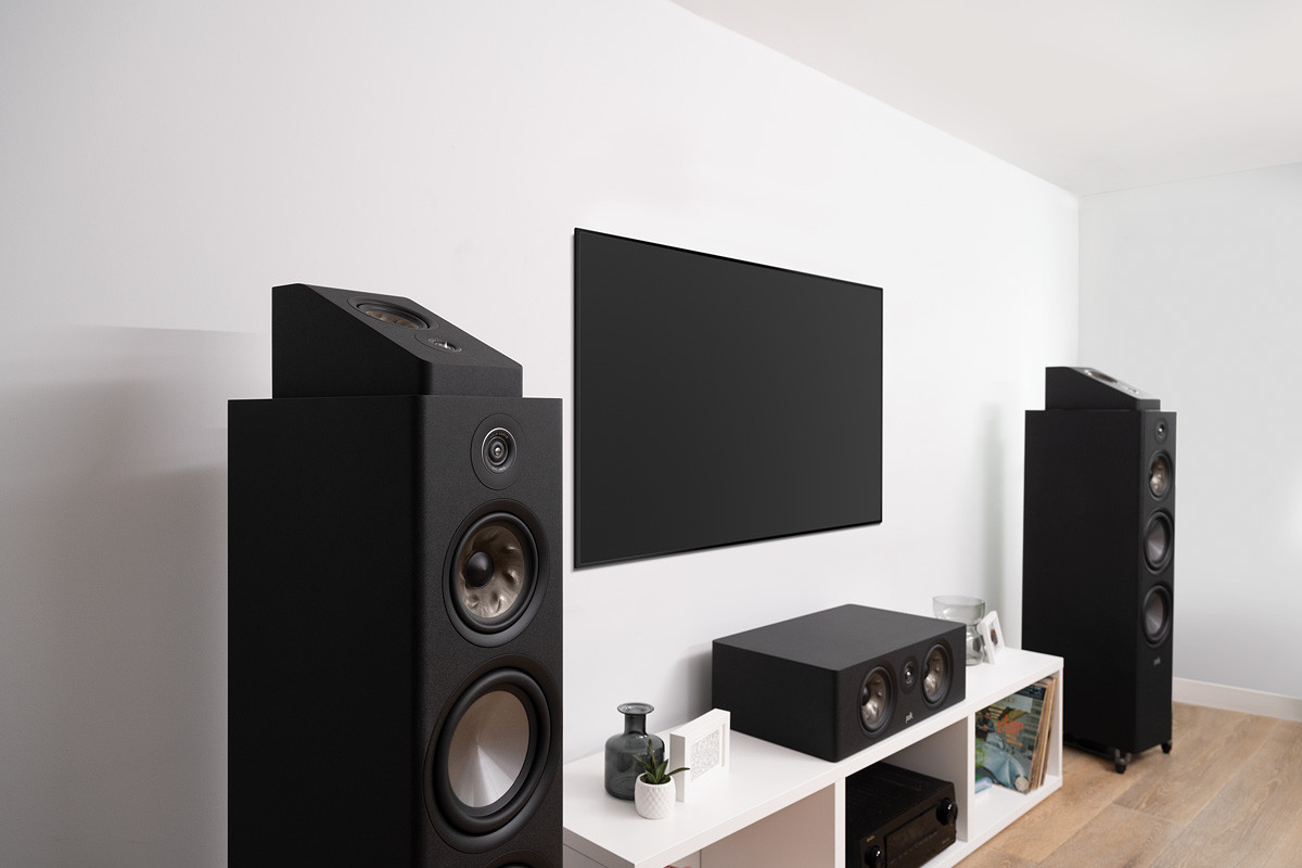 Polk Audio Reserve R900 Black - kolumny efektowe Dolby Atmos, DTS:X, itp.