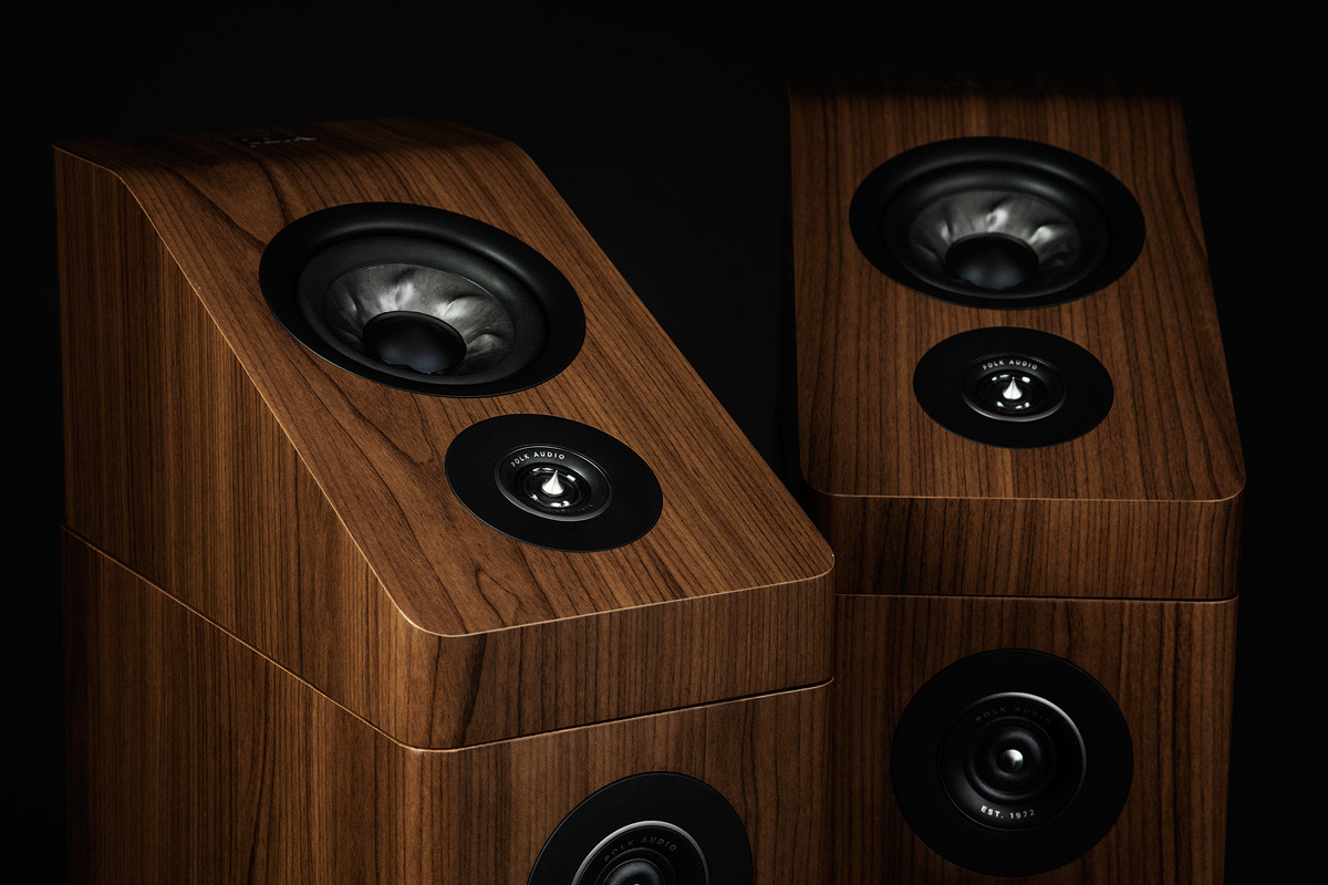 Polk Audio Reserve R900 Walnut - kolumny efektowe Dolby Atmos, DTS:X, itp.
