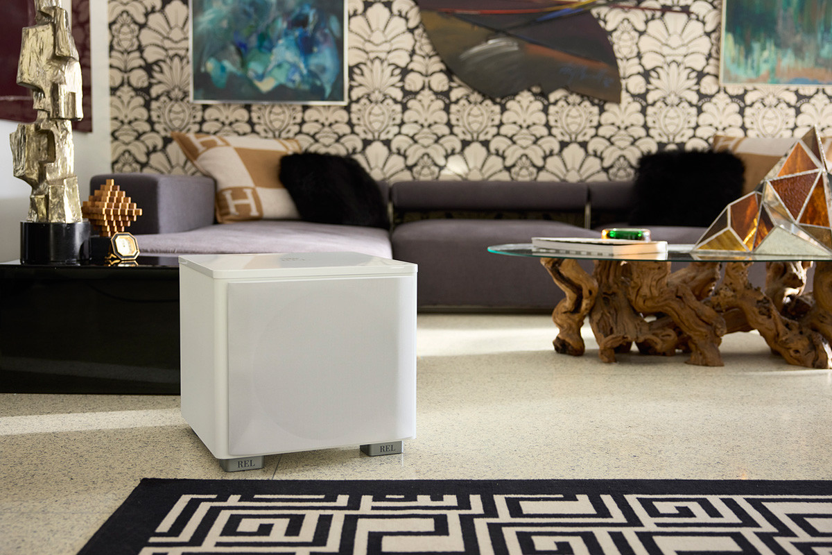 REL HT/1205 MKII White - subwoofer aktywny