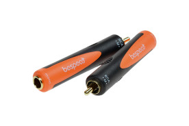 Bespeco SLAD115 - przejście wtyk RCA/gniazdo 6,3 mm mono