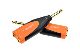Bespeco SLAD175 - przejście wtyk 6,3 mm mono/2x gniazdo 6,3 mm mono