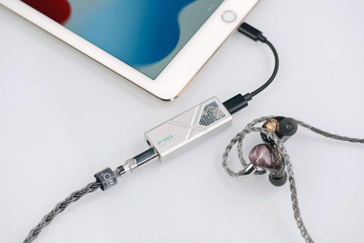 FiiO KA13 Silver - wzmacniacz słuchawkowy z przetwornikiem DAC USB