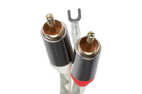 Pro-Ject Connect it E Phono - przewód 2xRCA/2xRCA | interkonekt stereo z żyłą uziemiającą o długości 1,23 m