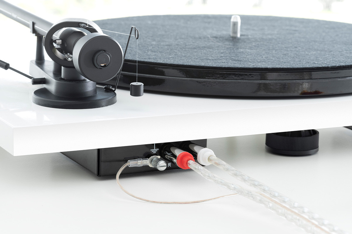 Pro-Ject Connect it E Phono - przewód 2xRCA/2xRCA | interkonekt stereo z żyłą uziemiającą o długości 1,23 m