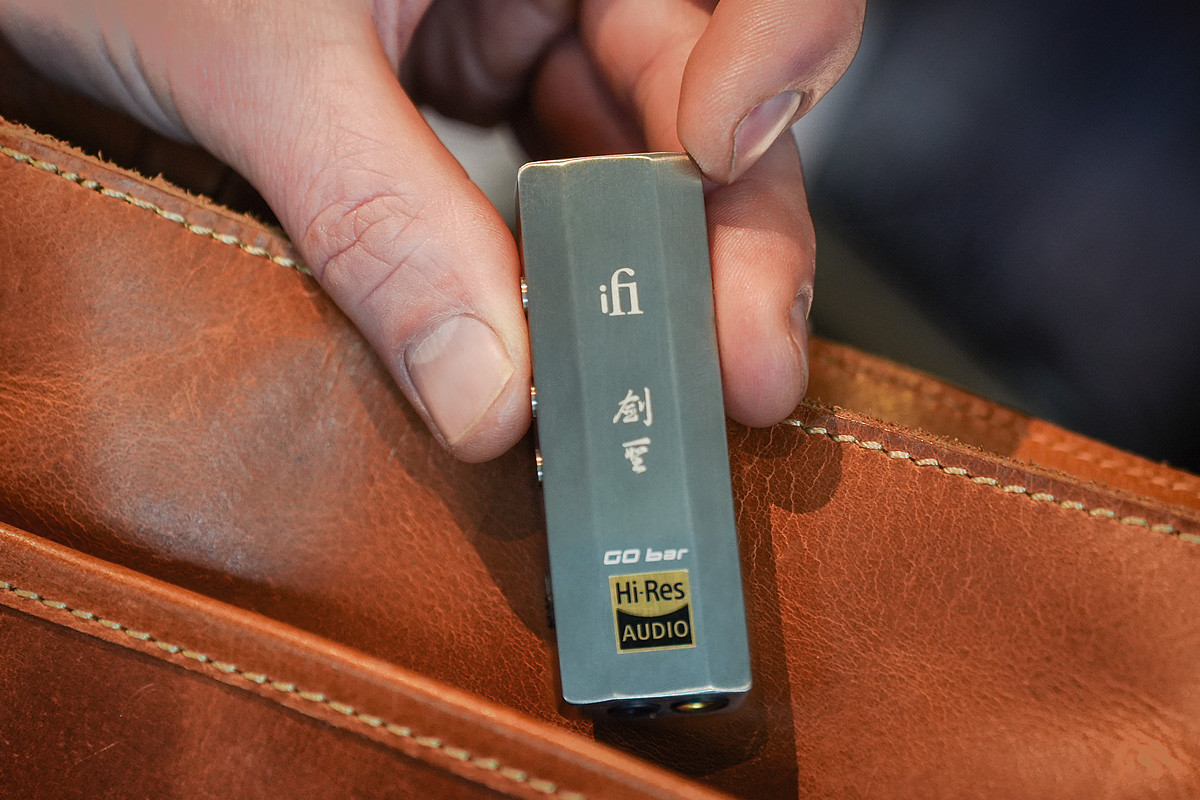 iFi audio GO bar Kensei - wzmacniacz słuchawkowy z przetwornikiem DAC