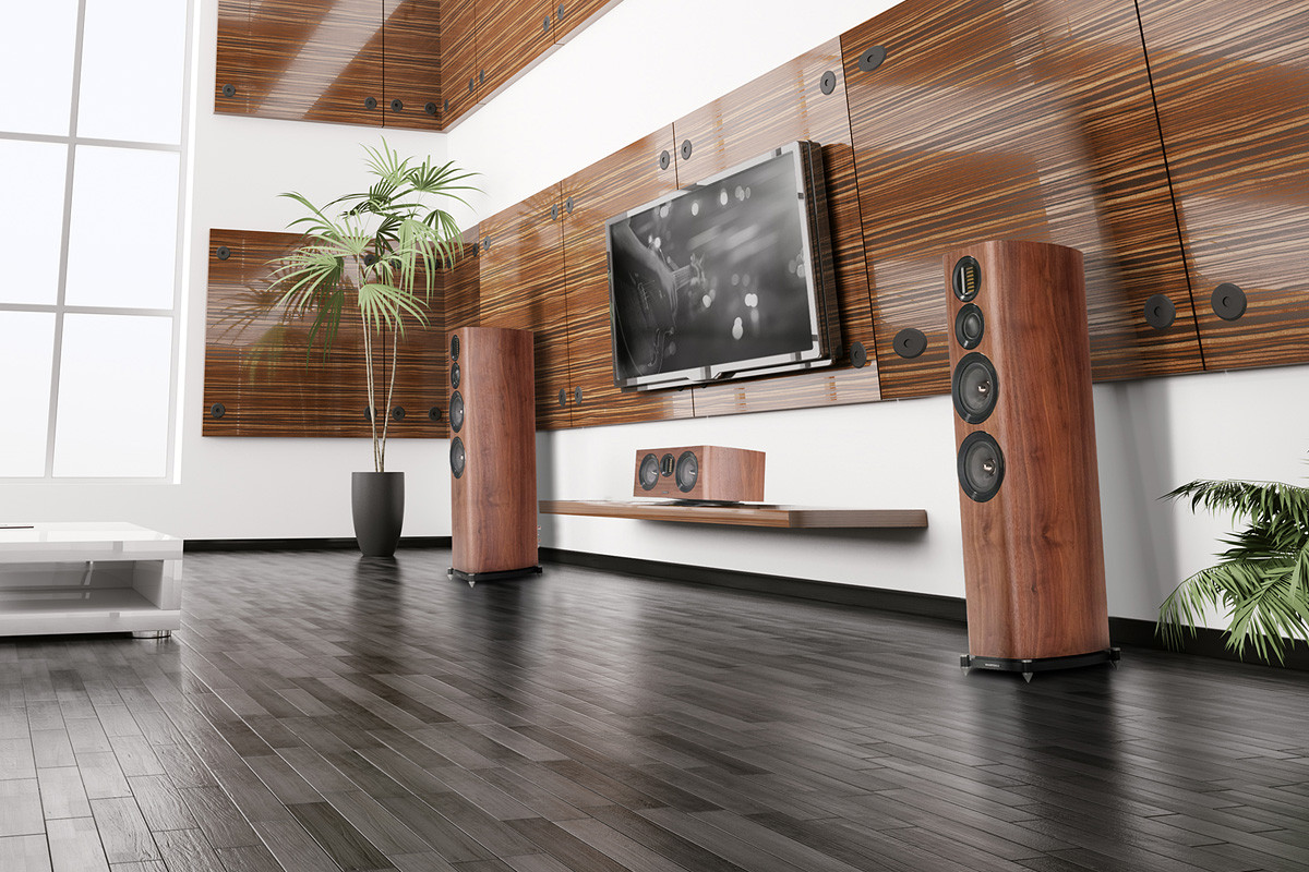 Wharfedale EVO 4.CS Black Oak - kolumna centralna