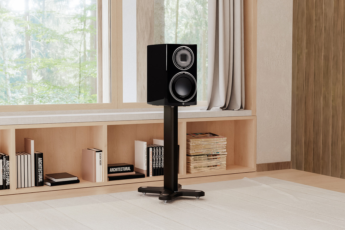 Monitor Audio ST-2 Universal Stand Matte Black - stojaki pod kolumny