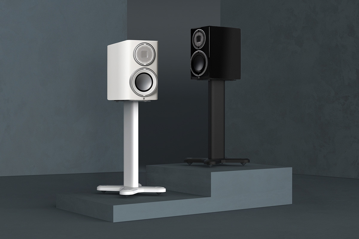 Monitor Audio ST-2 Universal Stand Matte White - stojaki pod kolumny