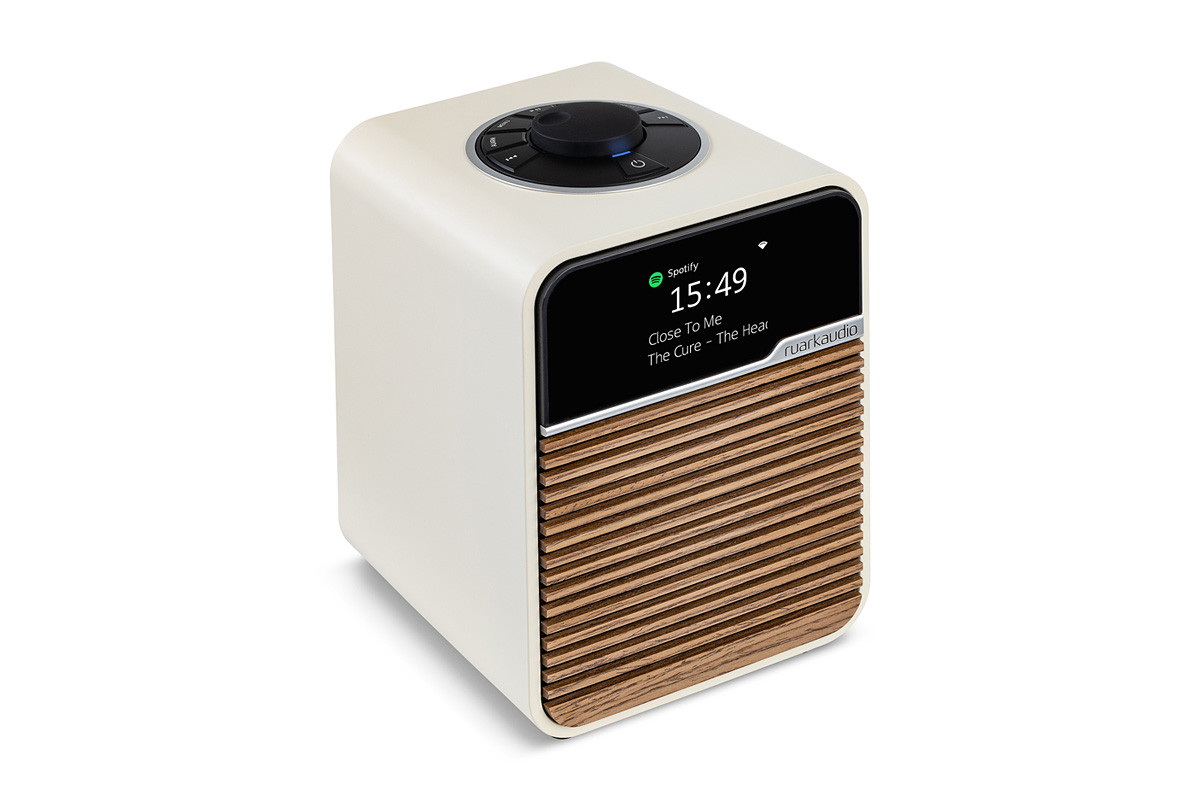 Ruark Audio R1S Light Cream - kompaktowe radio FM/DAB+ z funkcjami sieciowymi