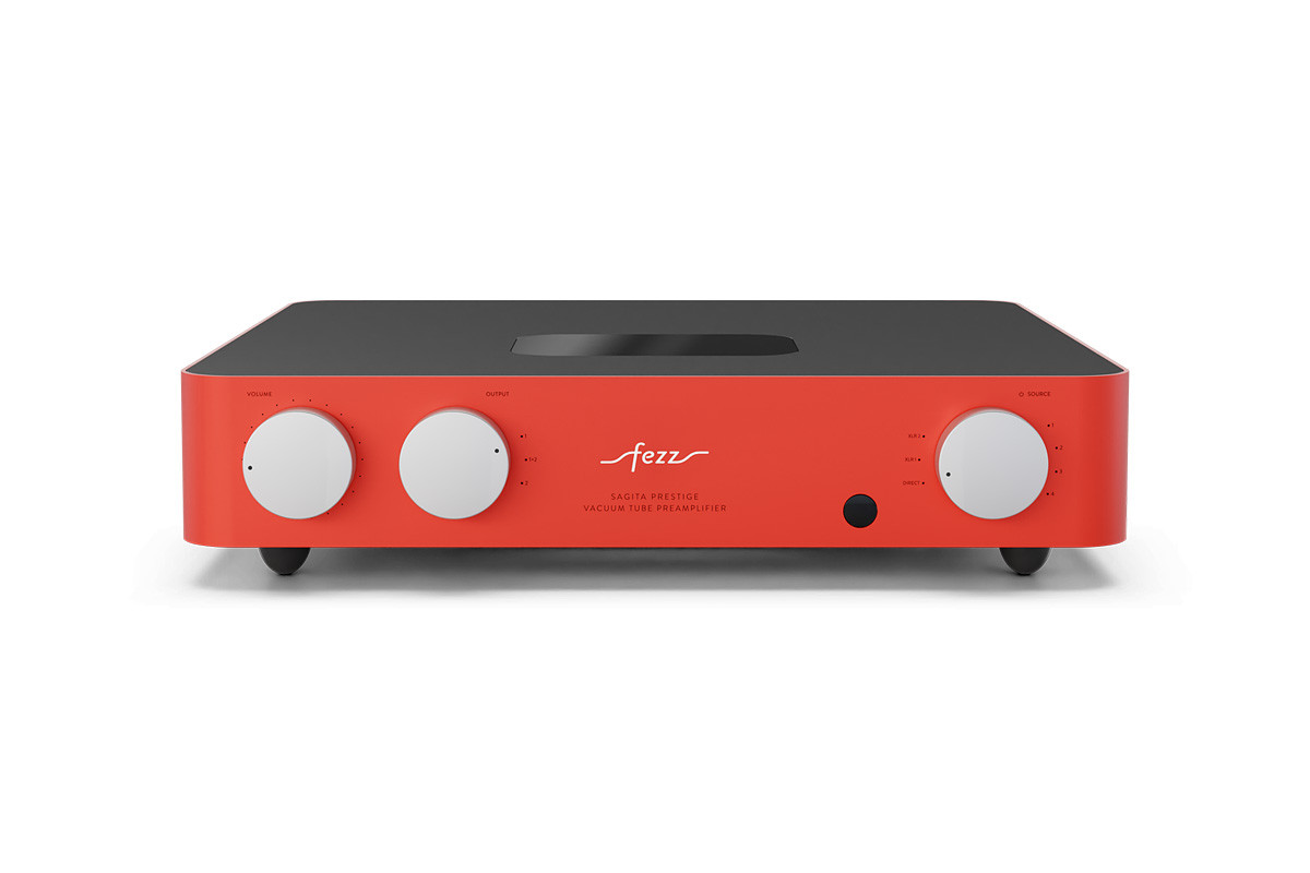 Fezz Sagita Prestige EVO Burning Red - przedwzmacniacz stereo
