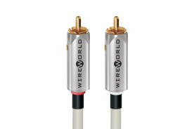 Wireworld Solstice® 10 | SOI 10/0,5 - przewód 2xRCA/2xRCA | interkonekt stereo o długości 0,5 m