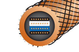 Wireworld Eclipse™ 10 | ECI 10/0,75 - przewód 2xRCA/2xRCA | interkonekt stereo o długości 0,75 m