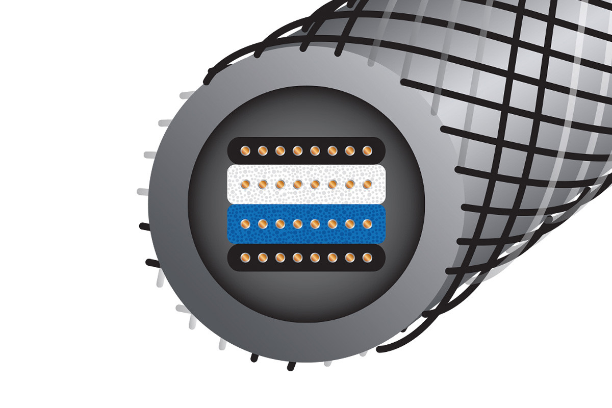 Wireworld Silver Eclipse™ 10 | SEI 10/1 - przewód 2xRCA/2xRCA | interkonekt stereo o długości 1 m