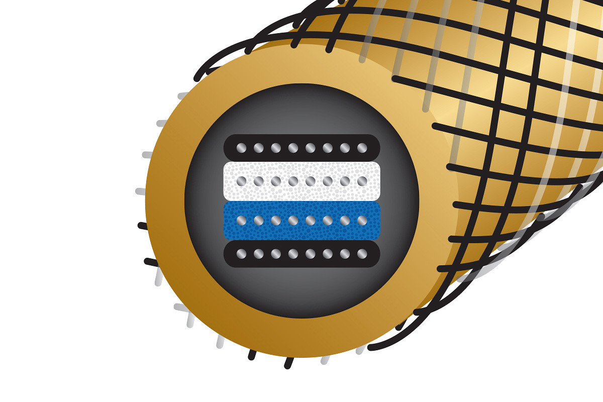 Wireworld Gold Eclipse™ 10 | GEI 10/1 - przewód 2xRCA/2xRCA | interkonekt stereo o długości 1 m