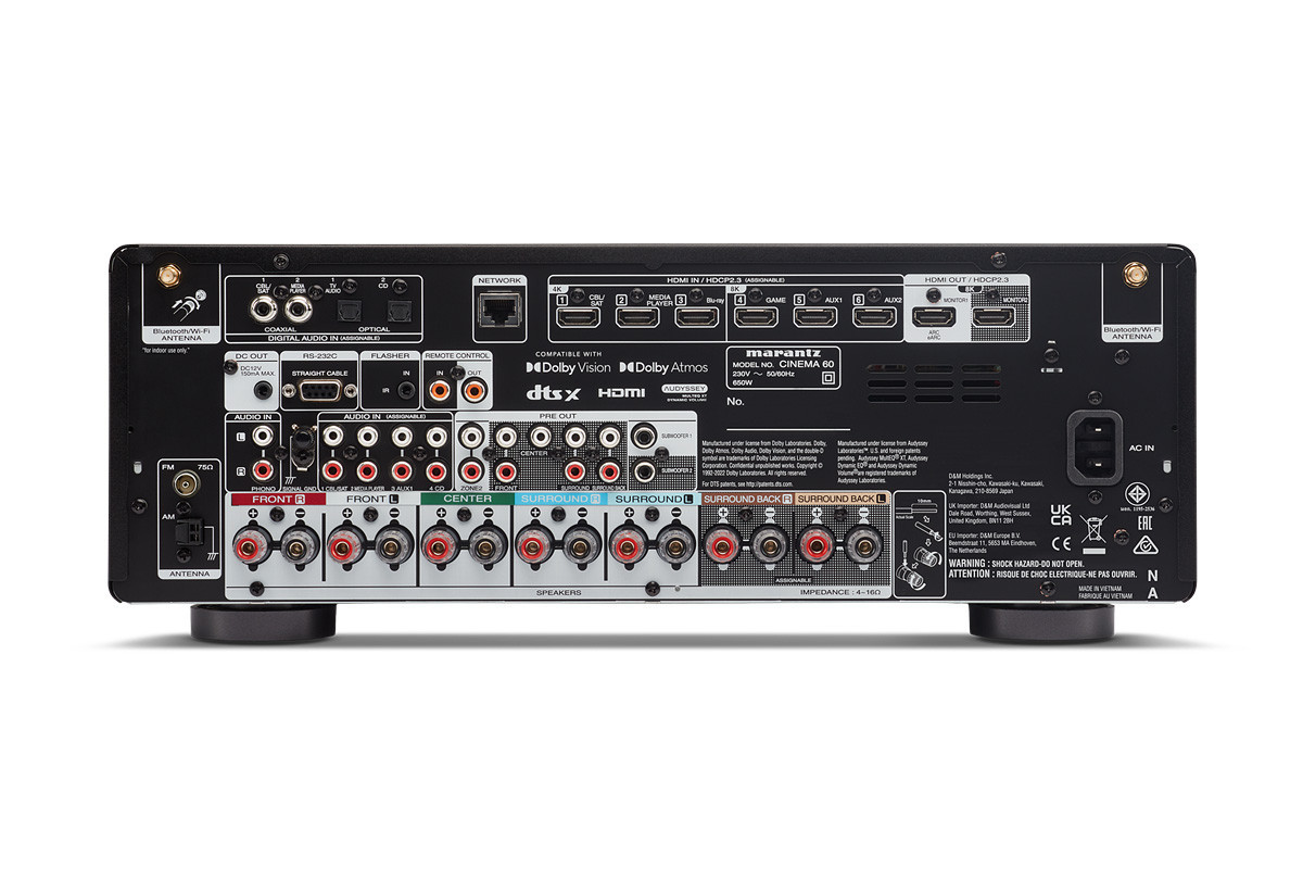 Marantz CINEMA 60 Silver/Gold - amplituner wielokanałowy