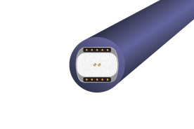 Wireworld Ultraviolet® 8 Coaxial | UVV 8/0,5 - przewód 1xRCA/1xRCA typu coaxial o długości 0,5 m