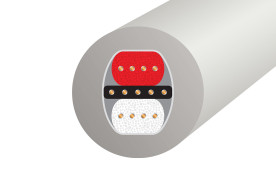 Wireworld Solstice® 8 | SOI 8/0,5 - przewód 2xRCA/2xRCA | interkonekt stereo o długości 0,5 m