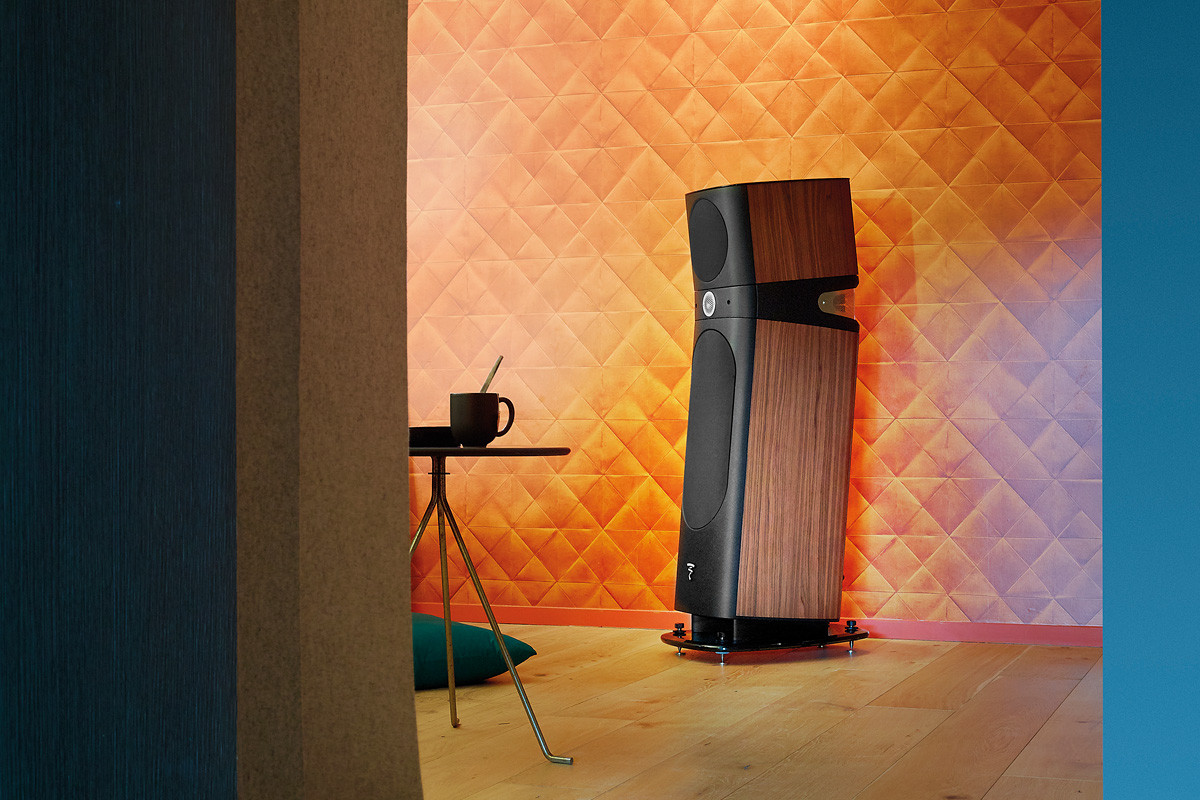 Focal Sopra Nº2 Brown Concrete - kolumny podłogowe