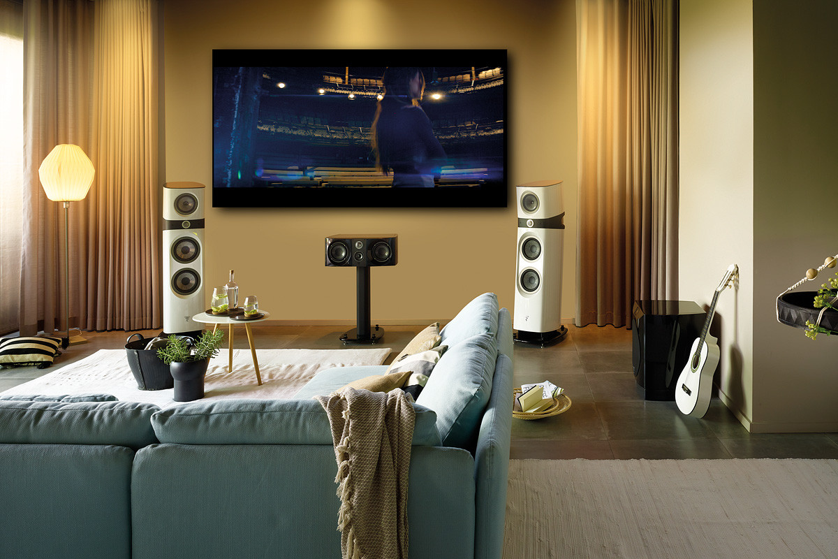 Focal Sopra Nº3 Carrara White - kolumny podłogowe