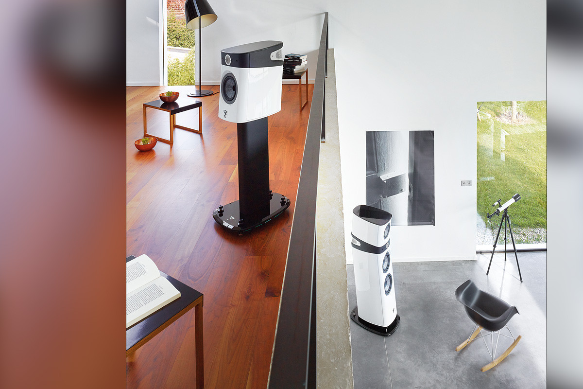 Focal Sopra Nº1 Black Lacquer - kolumny podstawkowe