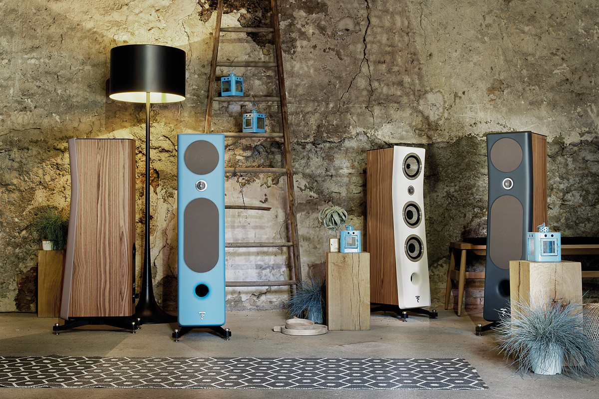 Focal Kanta Nº2 Walnut High Gloss | Ivory Mat - kolumny podłogowe