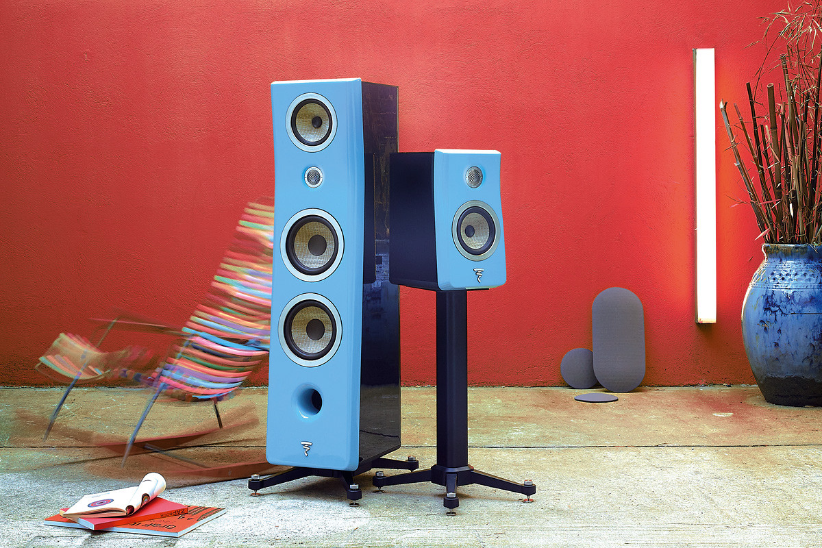 Focal Kanta Nº1 White High Gloss | White Mat - kolumny podstawkowe