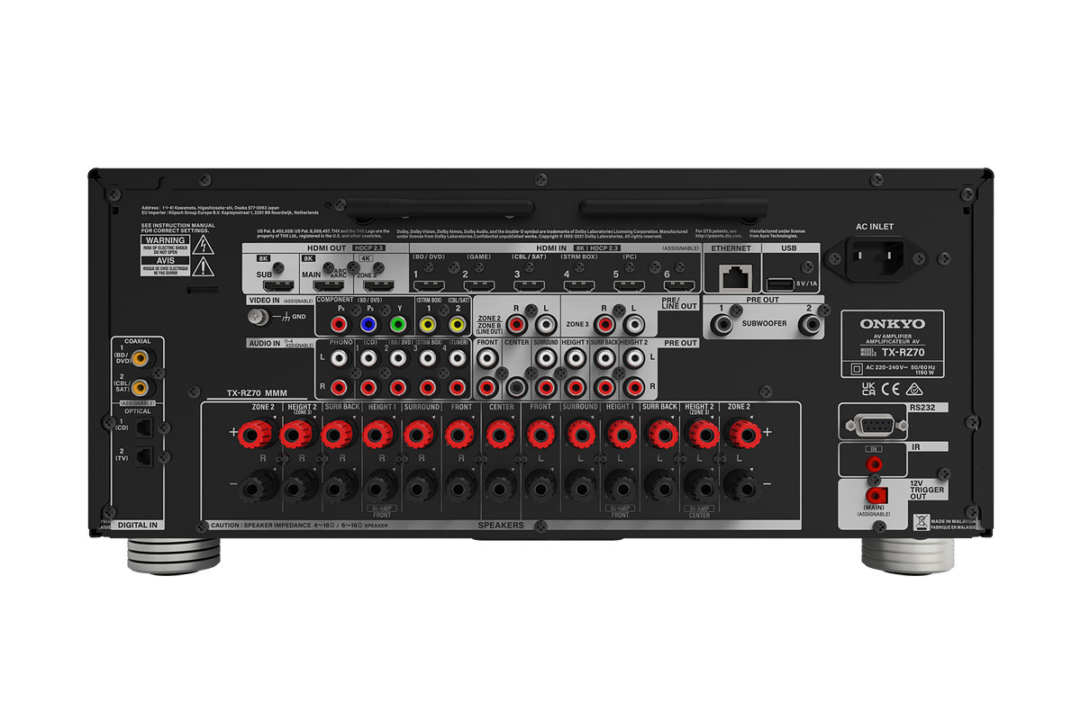 Onkyo TX-RZ70 - amplituner wielokanałowy | outlet