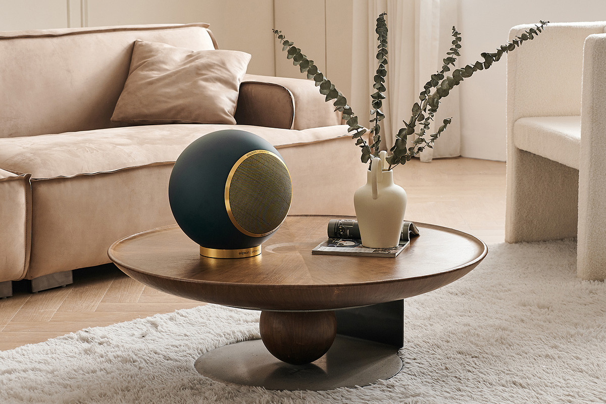 Elipson Planet L Performance Burgundy | Gold - kolumny podstawkowe