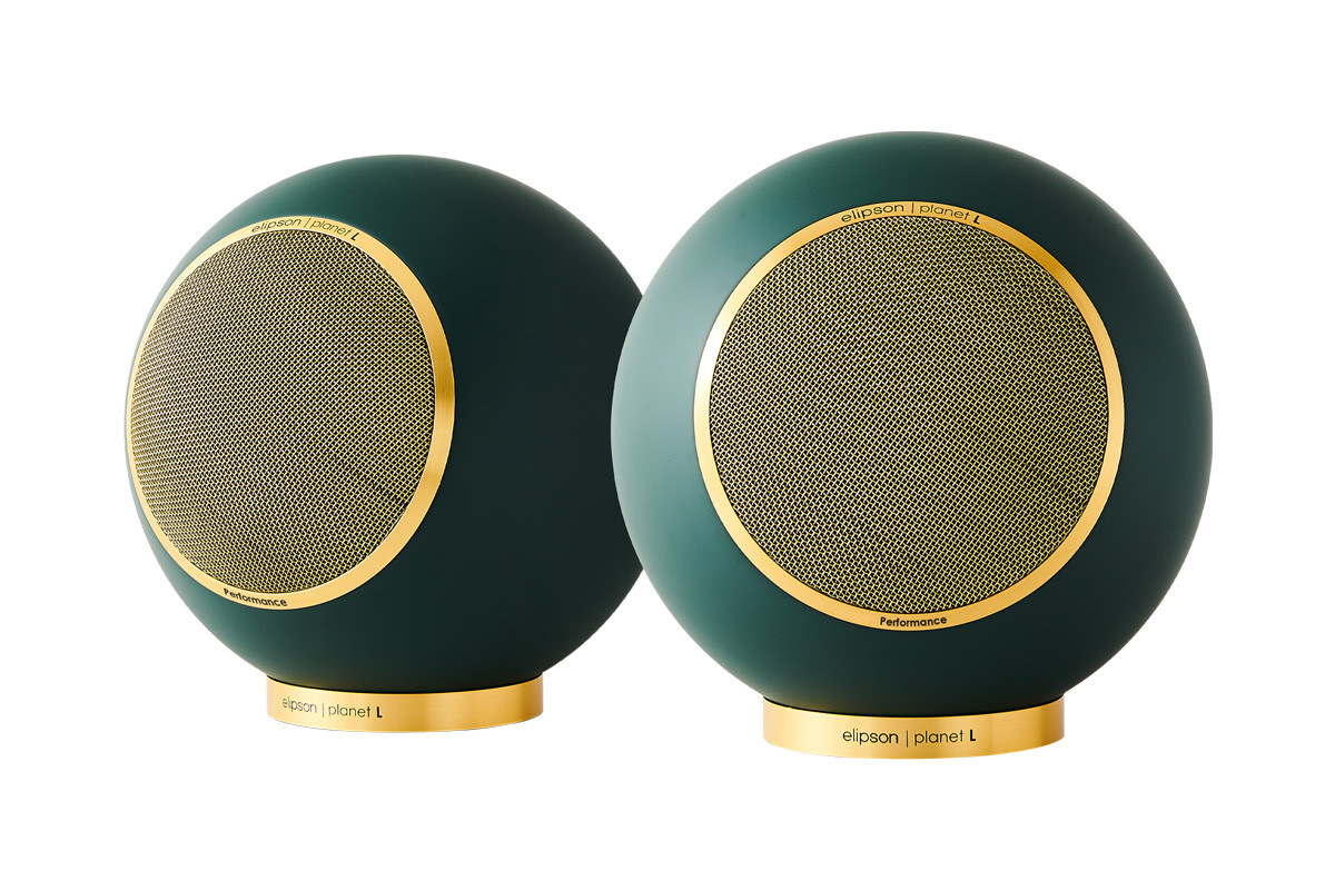 Elipson Planet L Performance Dark Green | Gold - kolumny podstawkowe