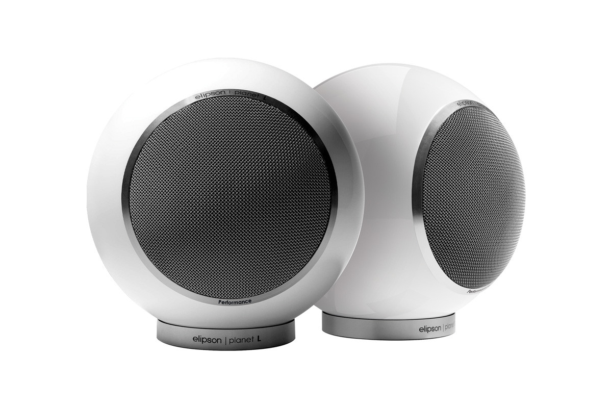 Elipson Planet L Performance Glossy White - kolumny podstawkowe