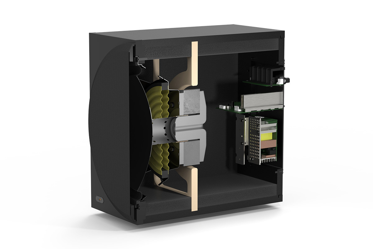 Monitor Audio Vestra W10 Matte White - subwoofer aktywny