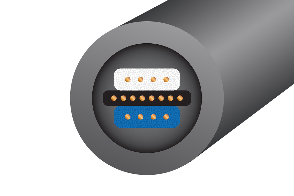 Wireworld Equinox® 10 | QBI 10/0,5 - przewód 2xXLR/2xXLR | interkonekt stereo o długości 0,5 m