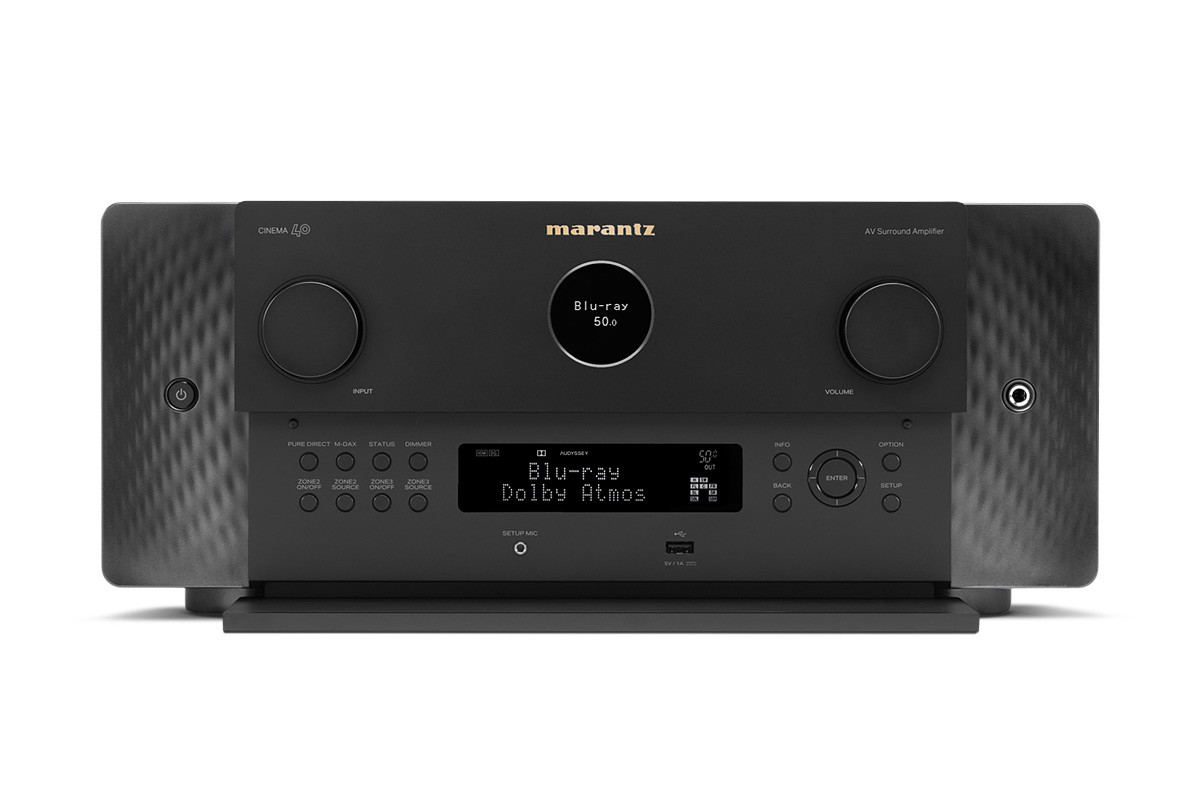 Marantz CINEMA 40 Black - amplituner wielokanałowy