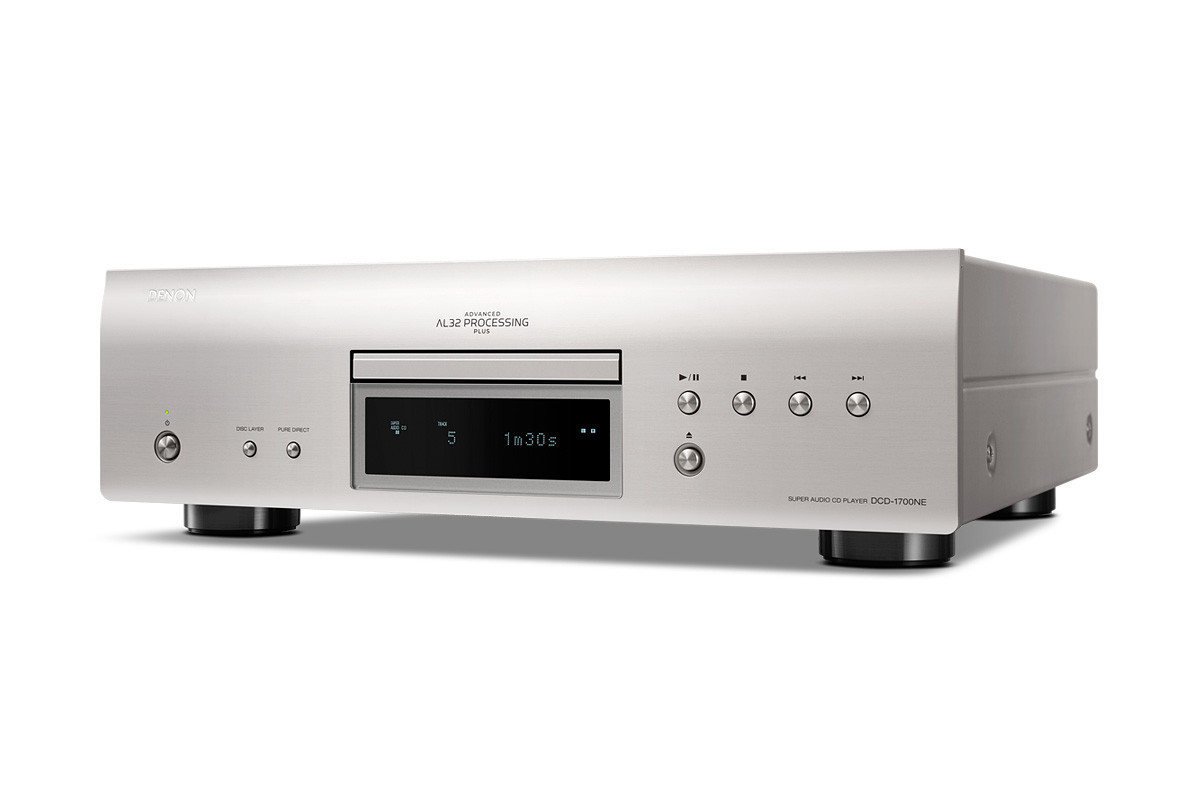 Denon DCD-1700NE Premium Silver - odtwarzacz płyt CD/SACD